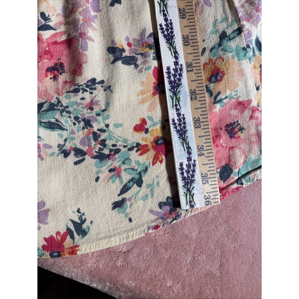 Torrid Light Floral  Smocked Cotton Dress With Pockets Plus Size 1 - Picture 11 of 11